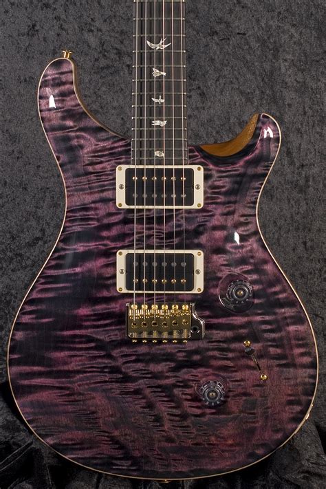 2015 Prs Se Custom 24 30th Anniversary Limited Quilted Maple Purple