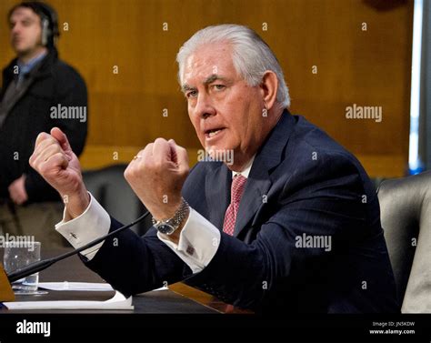 Rex Wayne Tillerson Former Chairman And Chief Executive Officer Of