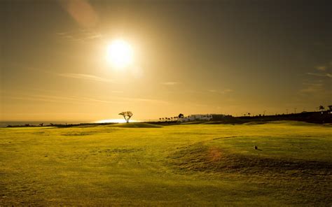 Wallpaper Sunlight Landscape Sunset Sea Hill Water Nature