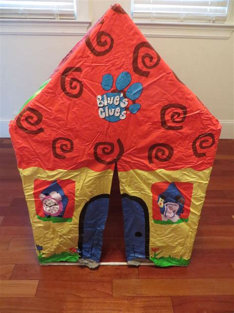 Blues Clues Nick Jr Play House Tent Toy 3 Viacom 1999 Rare 1817083058