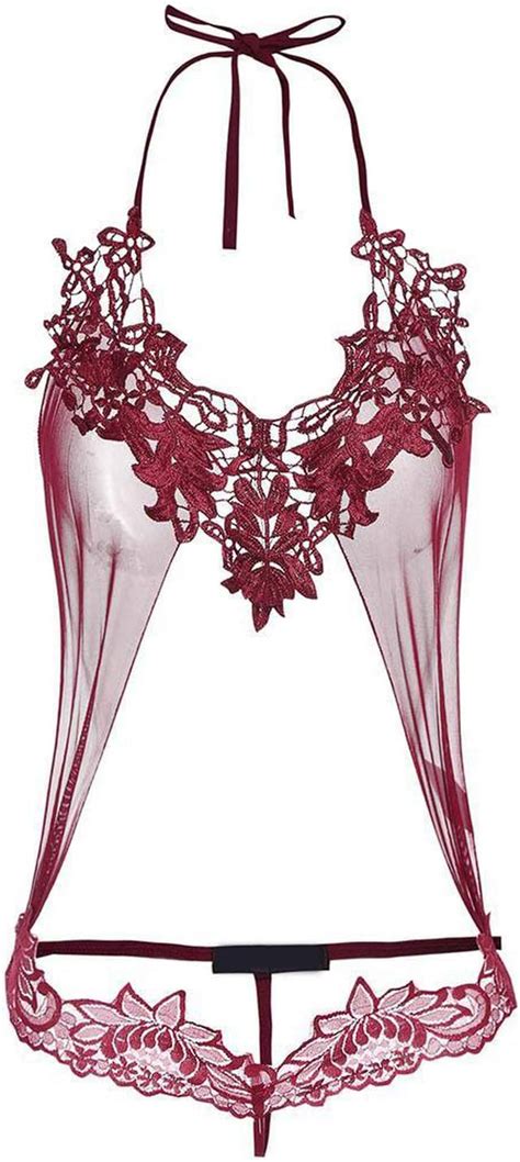 Amazon Women Sexy Lingerie Set Sex Shop Bikini Transparent Exotic