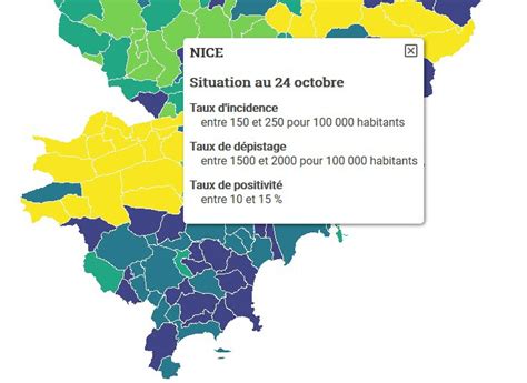 Carte Interactive Coronavirus Dans Les Alpes Maritimes Quelles Sont