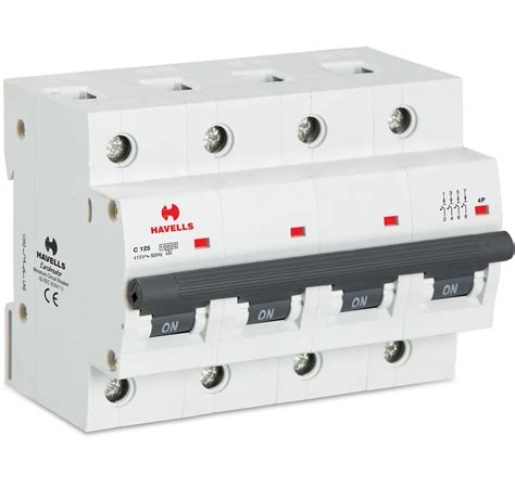 Havells MCB 4 Pole Havells Miniature Circuit Breaker Latest Price