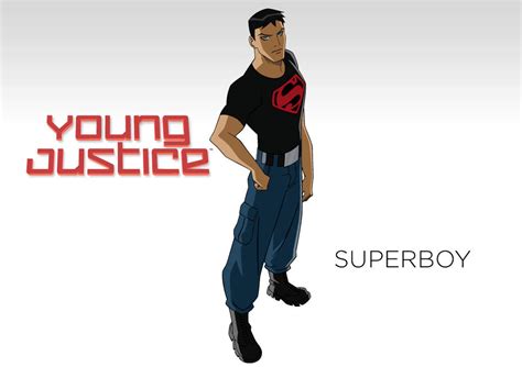 Young Justice Superboy (static title scene) by MOMOpJonny on DeviantArt