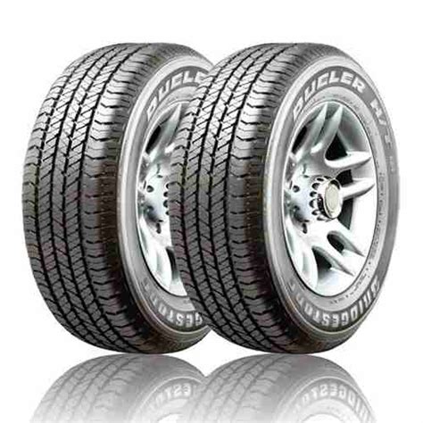 Pneus Bridgestone 26565 R17 Dueler Ht 684 112s Kit 2 Pneus Car Club