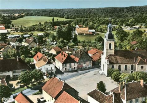 Carte Arc Et Senans Le Haut Du Village Et L Glise Vue A Rienne Eur