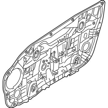 A Genuine Kia Panel Assembly Front Door Module