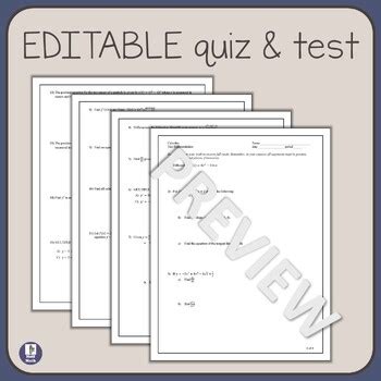 Calculus Differentiation Unit 2 By Hoff Math TPT