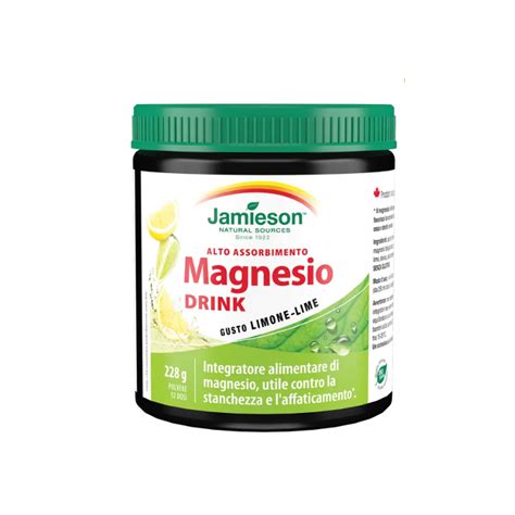 Jamieson Magnesio Drink Integratore Energizzante 228g TuttoFarma