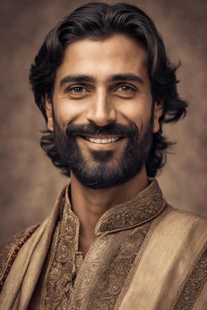 Premium Photo Portrait Of Indian Male Model