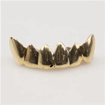 10kt Gold Teeth Caps | Property Room