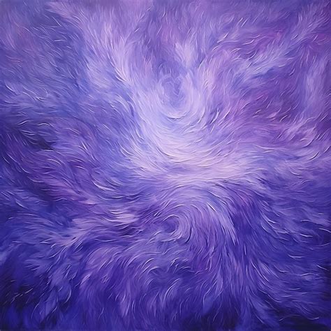 Premium Photo Vibrant Monochromatic Painting Of Wind In Blue And Purple