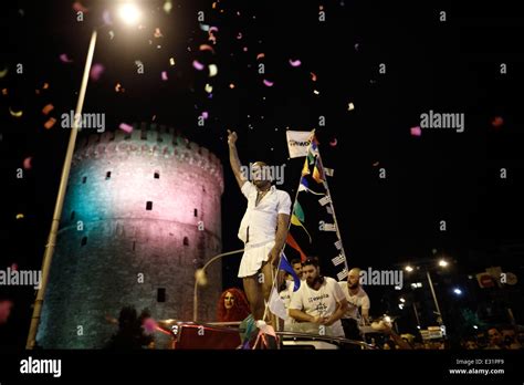 Gay Activists Take Part In A Parade In Thessaloniki Saturday June Thousands Gay