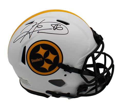 Hines Ward Signed Pittsburgh Steelers Speed Authentic Lunar Nfl Helmet