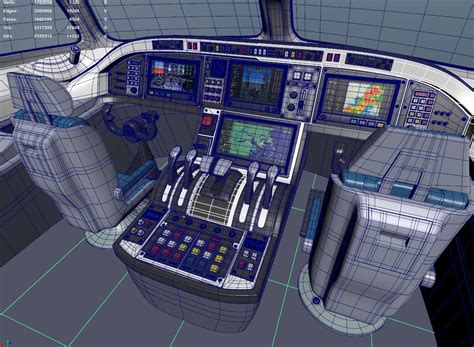 ArtStation - Airplane interior | Resources