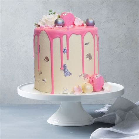 Pink Drip Celebration Cake Ferguson Plarres Bakehouse