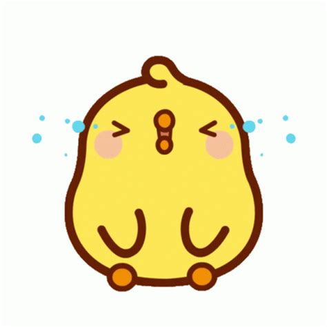 Crying Piu Piu Sticker - Crying Piu Piu Molang - Discover & Share GIFs