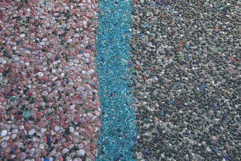 Glass Concrete Aggregate Schneppa Recycled Crushed Glass