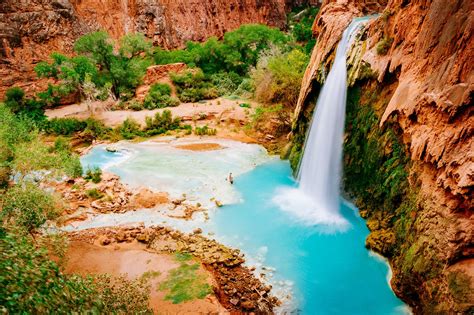 Havasupai Havasupai Indian Reservation Grand Canyon Usa Havasu