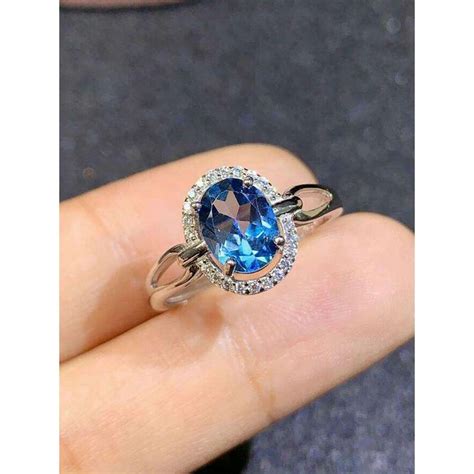 Buy Designs You Silver Plated American Diamond Crushed Ice Cut Blue