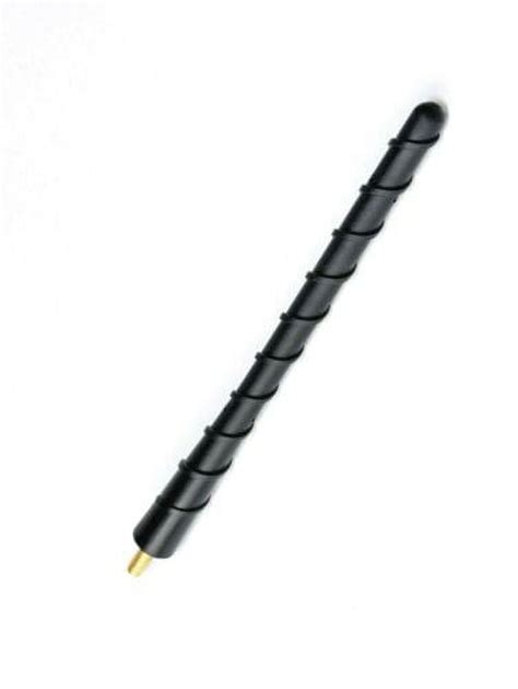 Inch Short Black Rubber Spiral Antenna Mast Radio Am Fm For Dodge