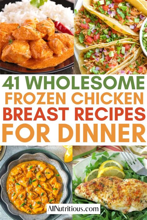 41 Juiciest Frozen Chicken Breast Recipes All Nutritious