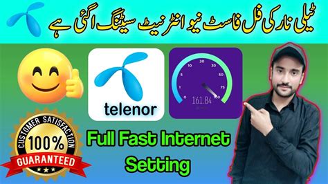 Telenor New And Full Fast Internet Setting Telenor Internet