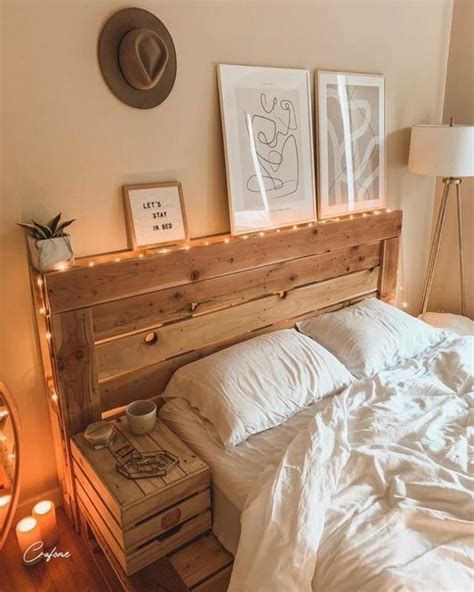 T Tes De Lit En Bois Refaire Avec Des Palettes