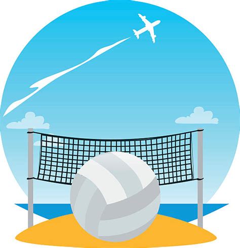 Beach Volley Vectoriels Et Illustrations Libres De Droits Istock