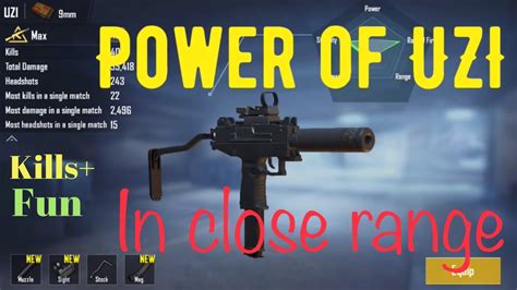 The Power Of Micro UZI PUBG Mobile Best TDM Gun Uzi YouTube