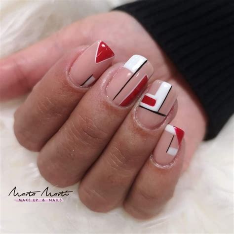 Nude Rojo Beauty Nails Nails Beauty