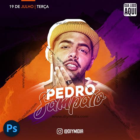 Pedro Sampaio Banner Edit Vel Psd Premium