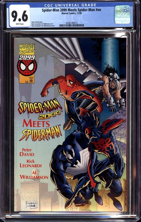 Spider Man 2099 Meets Spider Man 1995 CGC 9 6 NM Comic Books