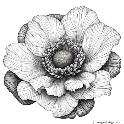 Coloriage Fleur Imprimer Dessins De Fleurs Colorier