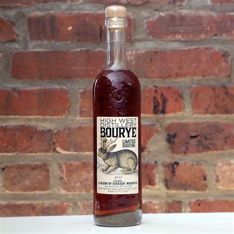 High West Bourye Whiskey – Leon & Son Wine and Spirits