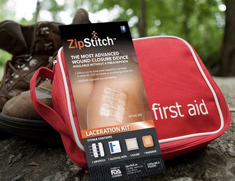 Zipstitch Is A Wound Closure Device That Works In Seconds