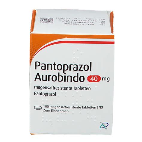 Pantoprazol Aurobindo 40 Mg 100 St Mit Dem E Rezept Kaufen Shop Apotheke