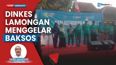 Peringati Hkn Ke Dinkes Lamongan Gelar Bakti Sosial Hingga Jambore