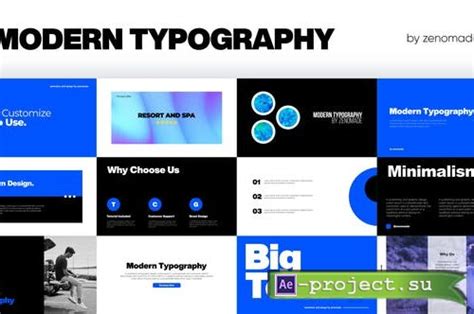 Videohive Modern Typography Pack 33240136 Project For After