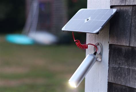 Elegant Solar Powered Shine Light Delivers 30 Hours Of Portable Energy