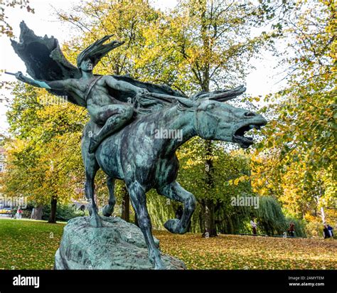 Bronze statue valkyrie 1908 hi-res stock photography and images - Alamy