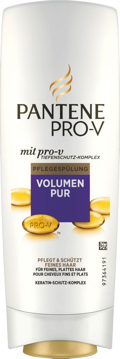 Pantene Pro V Sp Lung Volumen Pur F R Feines Haar Ml Dauerhaft