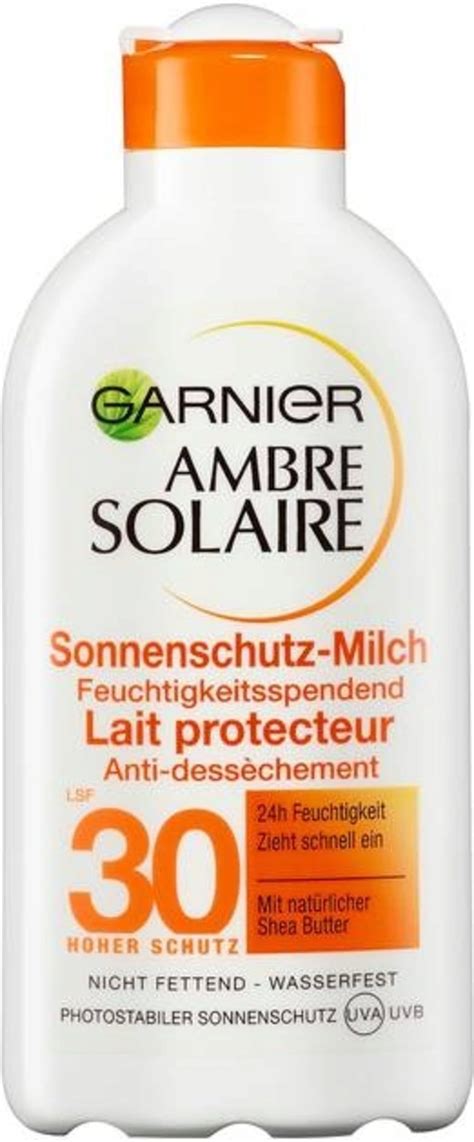 Garnier Ambre Solaire Nawil Aj Ce Mleczko Do Opalania Spf Ml