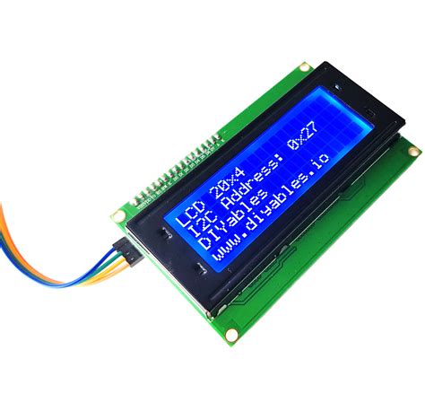 DIYables LCD 20x4 Display I2C Interface for Arduino, ESP32, ESP8266 ...