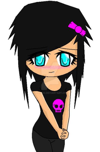 Chibi Emo Girl By Drake02 On Deviantart