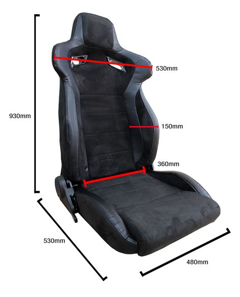 Autotecnica Modern Sports High Back Pu Leather Bucket Seats Car Reclinable For Holden Hq Hj Hx