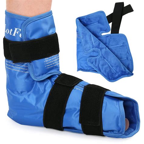 Buy Lotfancy Foot Ankle Ice Pack Wrap With Strap Large Hot Cold Pack