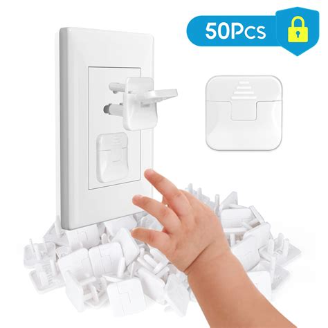 WeGuard 50 Pack - Baby Proof Outlet Covers, Child Safety Socket Guards ...