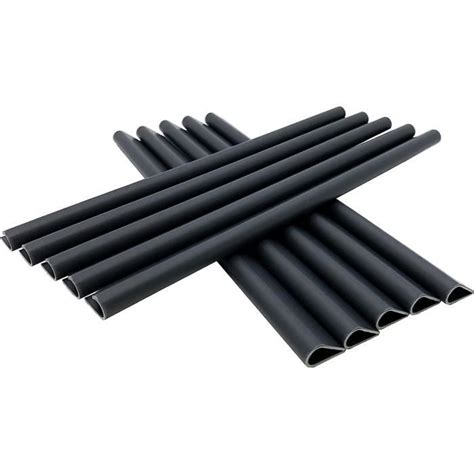 Yusinjoy Lot De 50 Clips De Fixation En PVC Pour Pare Vue Anthracite