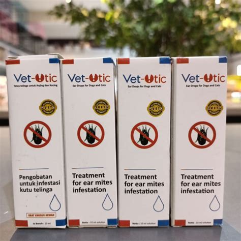 Jual Vet Otic Vet Otic Obat Tetes Telinga Kutu Anjing Dan Kucing